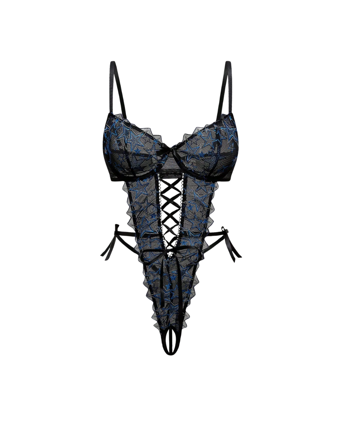 Star Embroidered Bodysuit