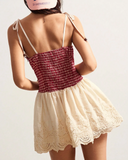 Gingham Corset Dress