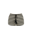 Striped Crochet Knit Shorts