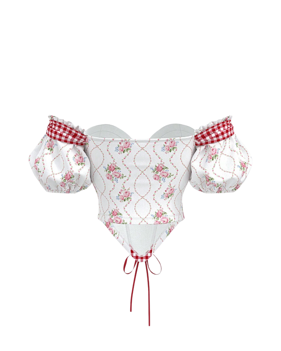 Vintage Charm Corset Top