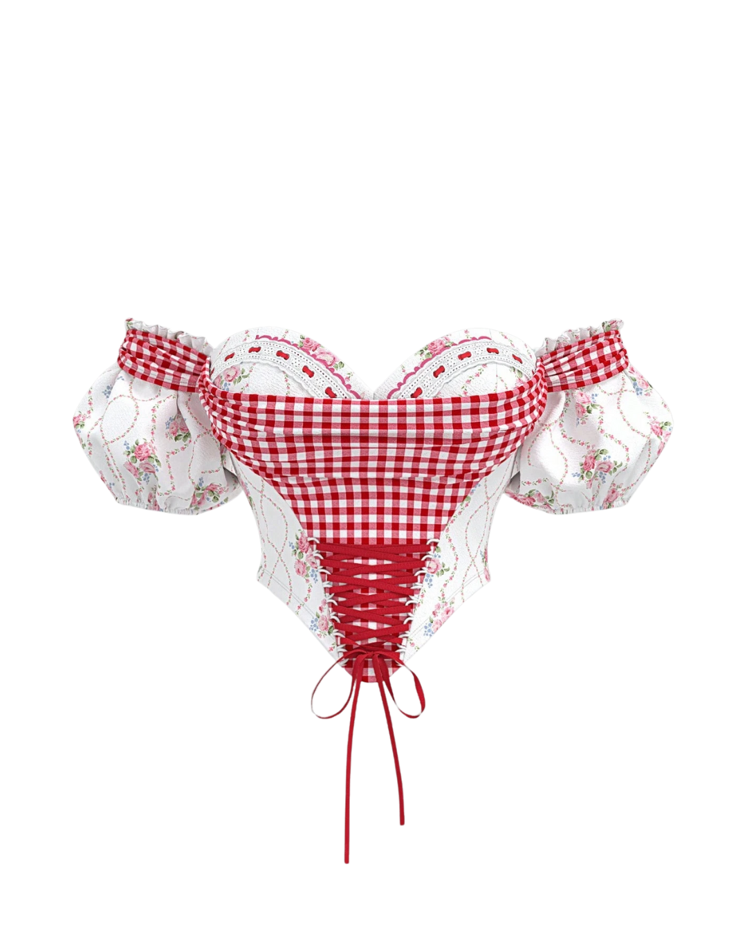 Vintage Charm Corset Top