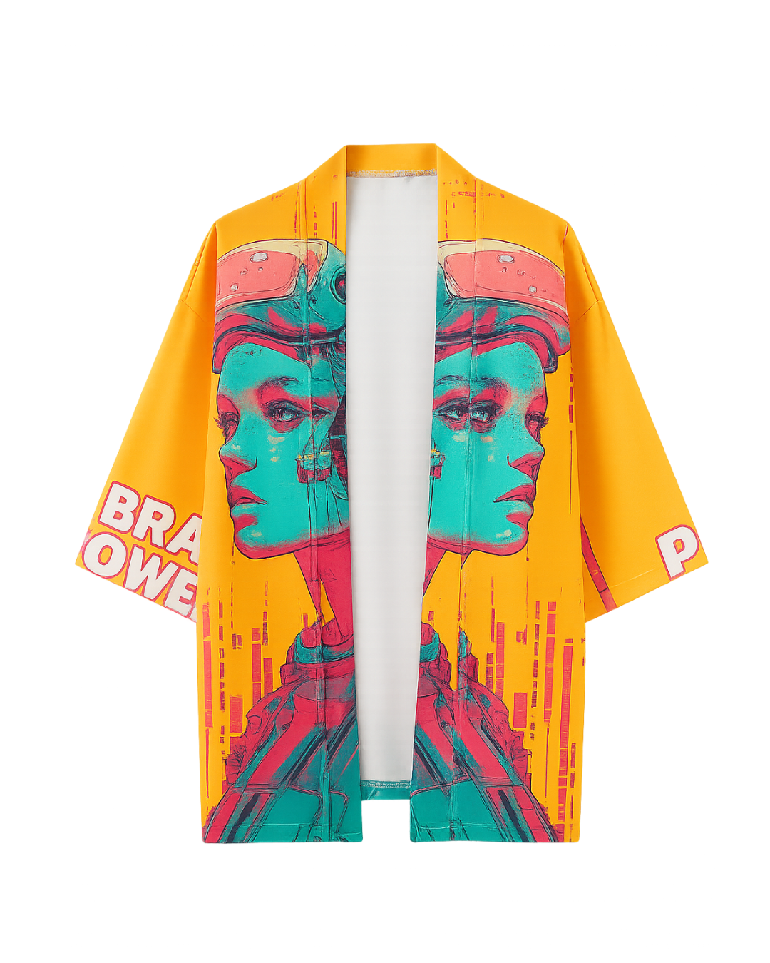 Cyberpunk Graphic Kimono