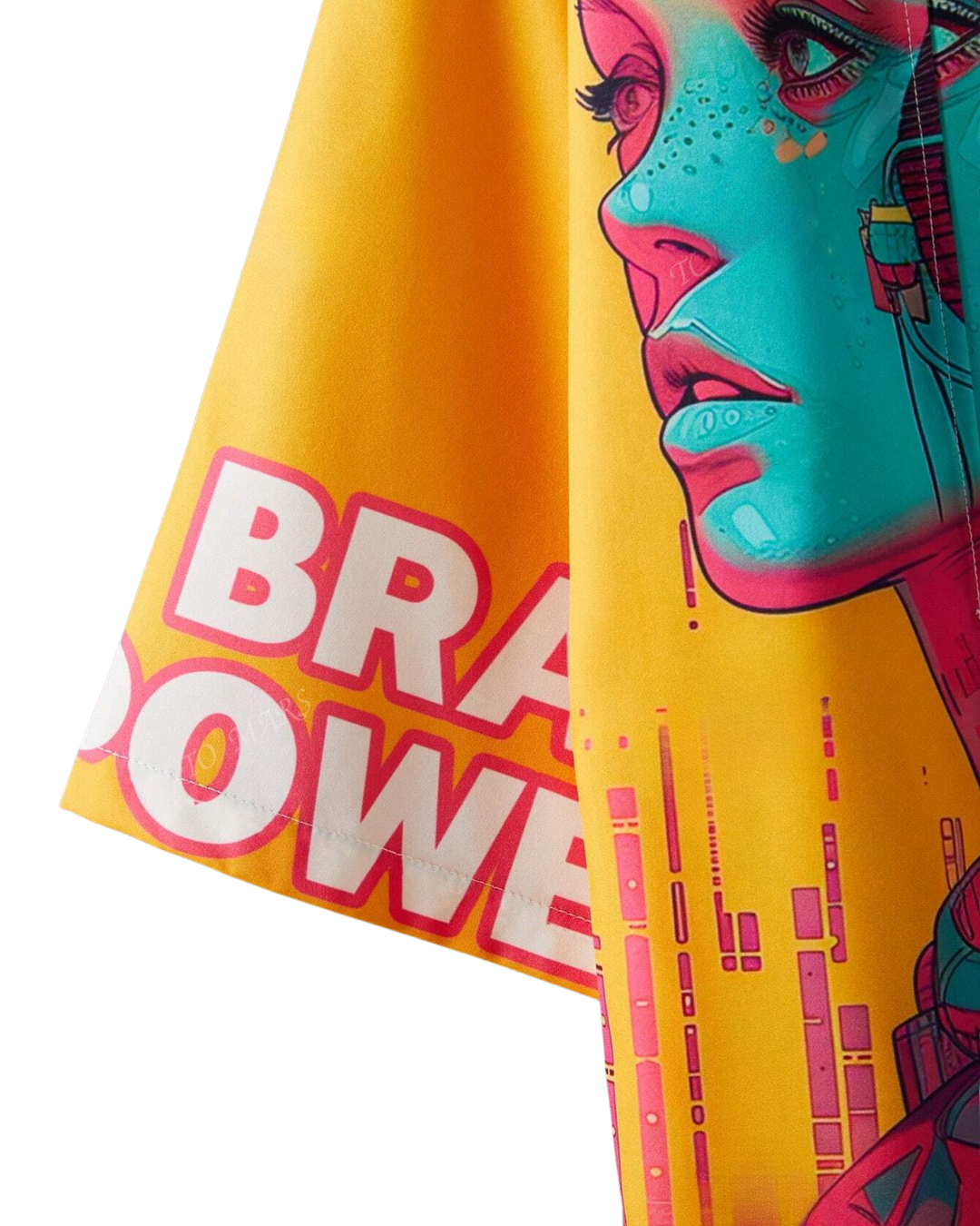 Cyberpunk Graphic Kimono