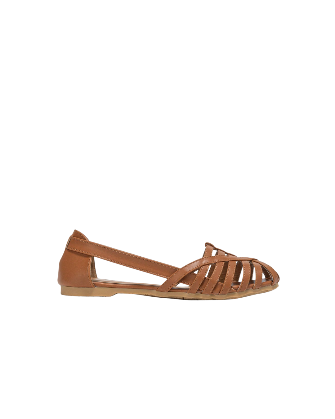 Woven Detail Flat Sandals