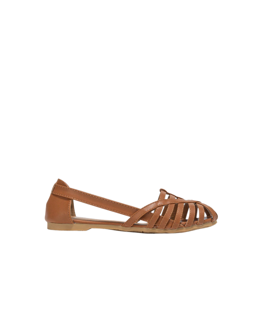 Woven Detail Flat Sandals