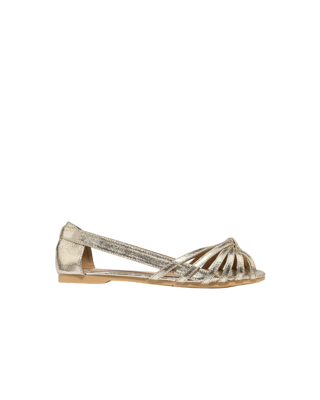 Woven Detail Flat Sandals