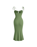 Ruffle Bust Dress