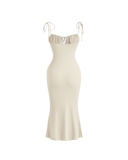Ruffle Bust Dress