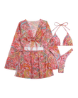 Paisley Bikini & Cover-Up Set