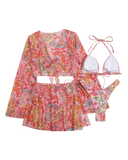 Paisley Bikini & Cover-Up Set