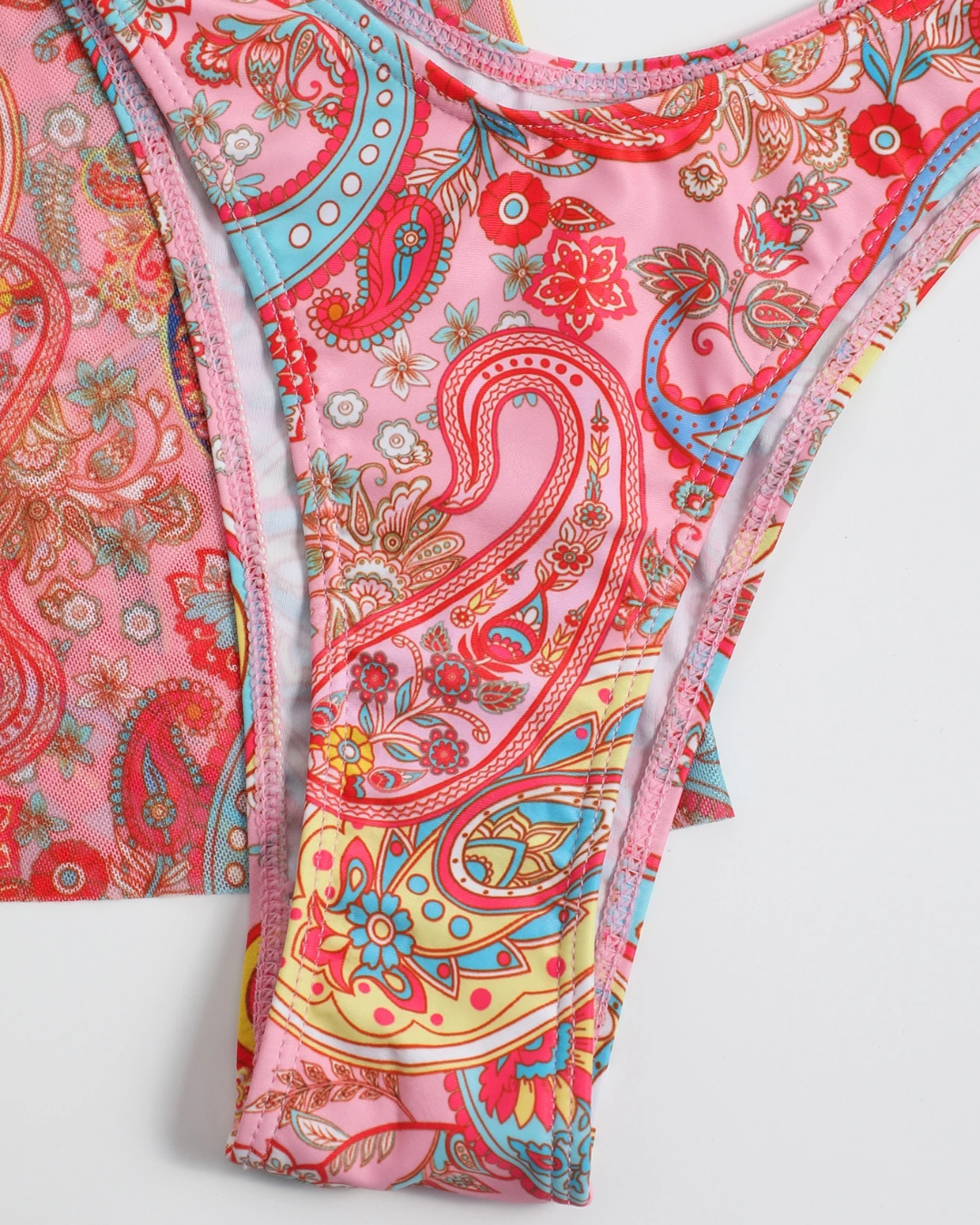 Paisley Bikini & Cover-Up Set