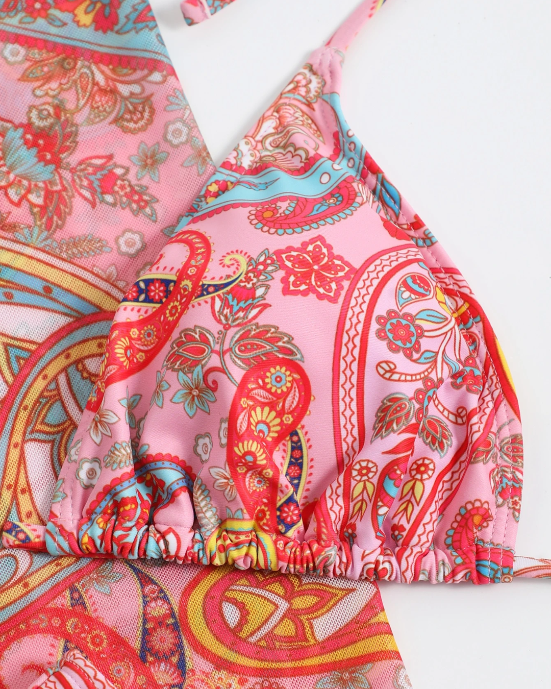 Paisley Bikini & Cover-Up Set