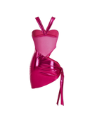 Corset Halter Mini Dress