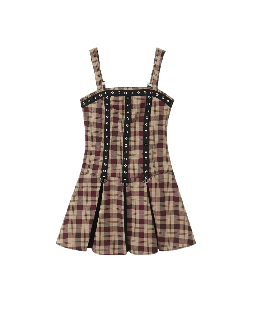Pleated Mini Dress