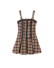 Pleated Mini Dress