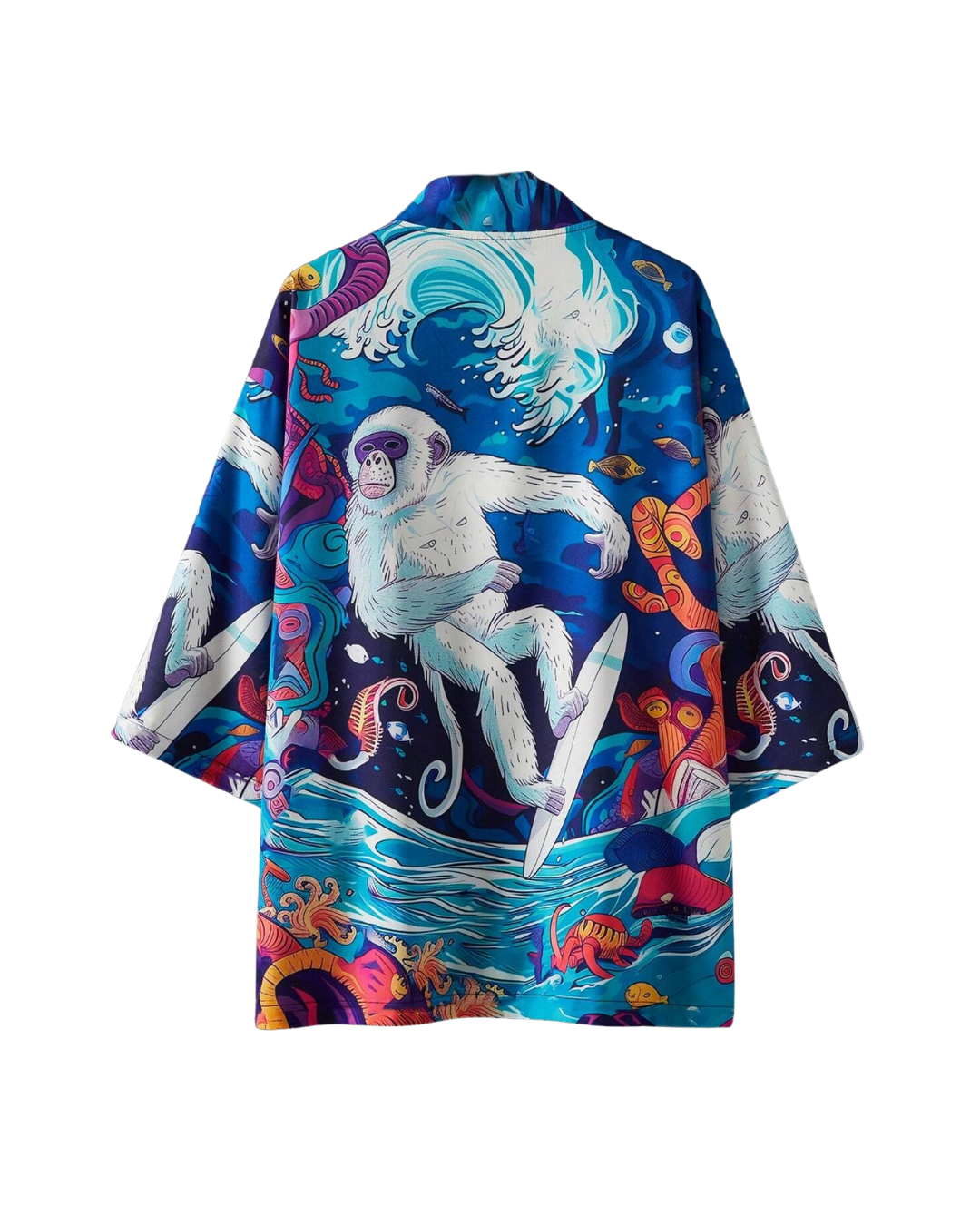 Surfer Monkey Kimono