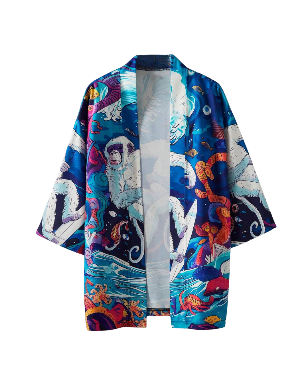 Surfer Monkey Kimono