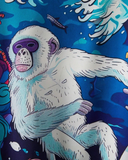 Surfer Monkey Kimono