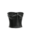 Zip Bustier Top