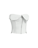 Zip Bustier Top