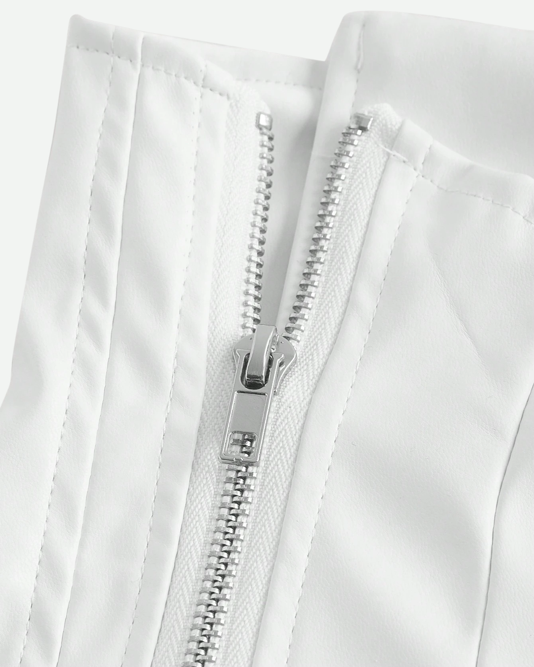 Zip Bustier Top