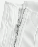 Zip Bustier Top