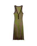 Striped Bodycon Knit Dress