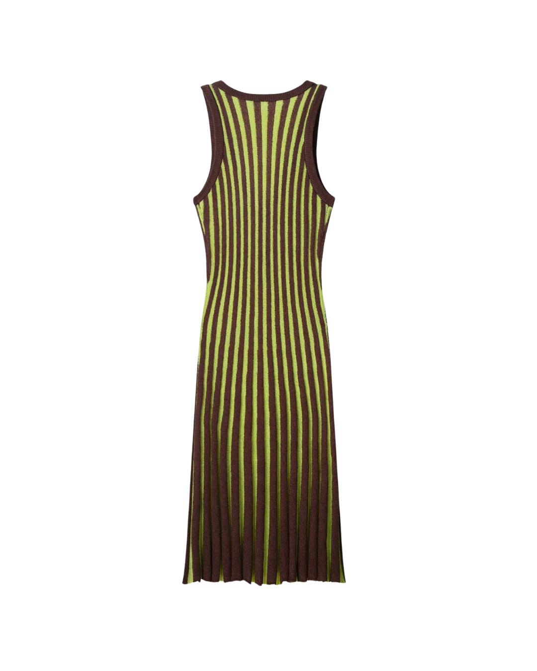 Striped Bodycon Knit Dress