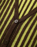 Striped Bodycon Knit Dress
