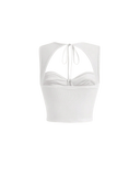 Back-Tie Corset Crop
