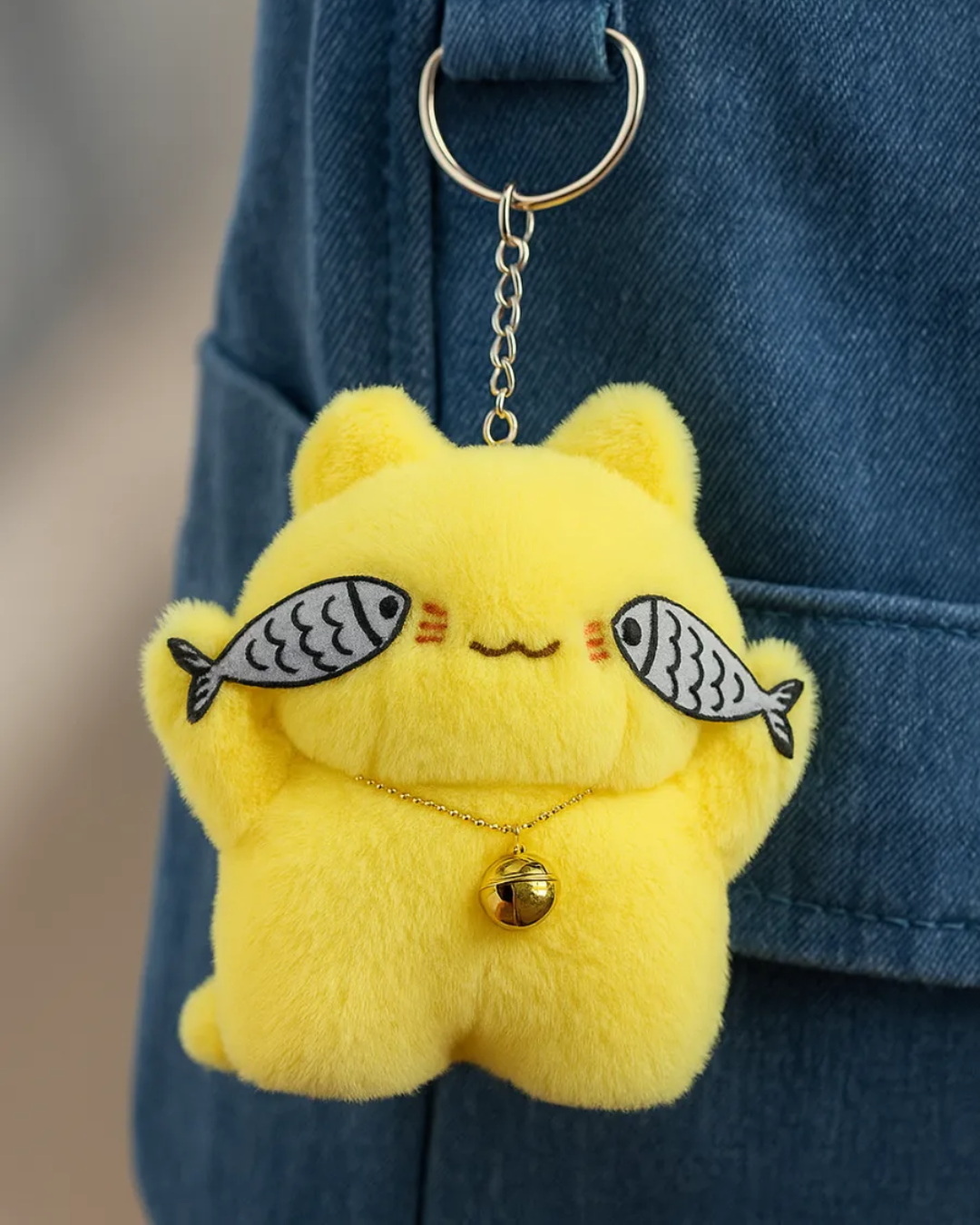 Cat Plush Keychain