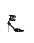 Stiletto Buckle Heels