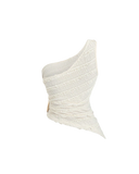 One-Shoulder Buckle Top