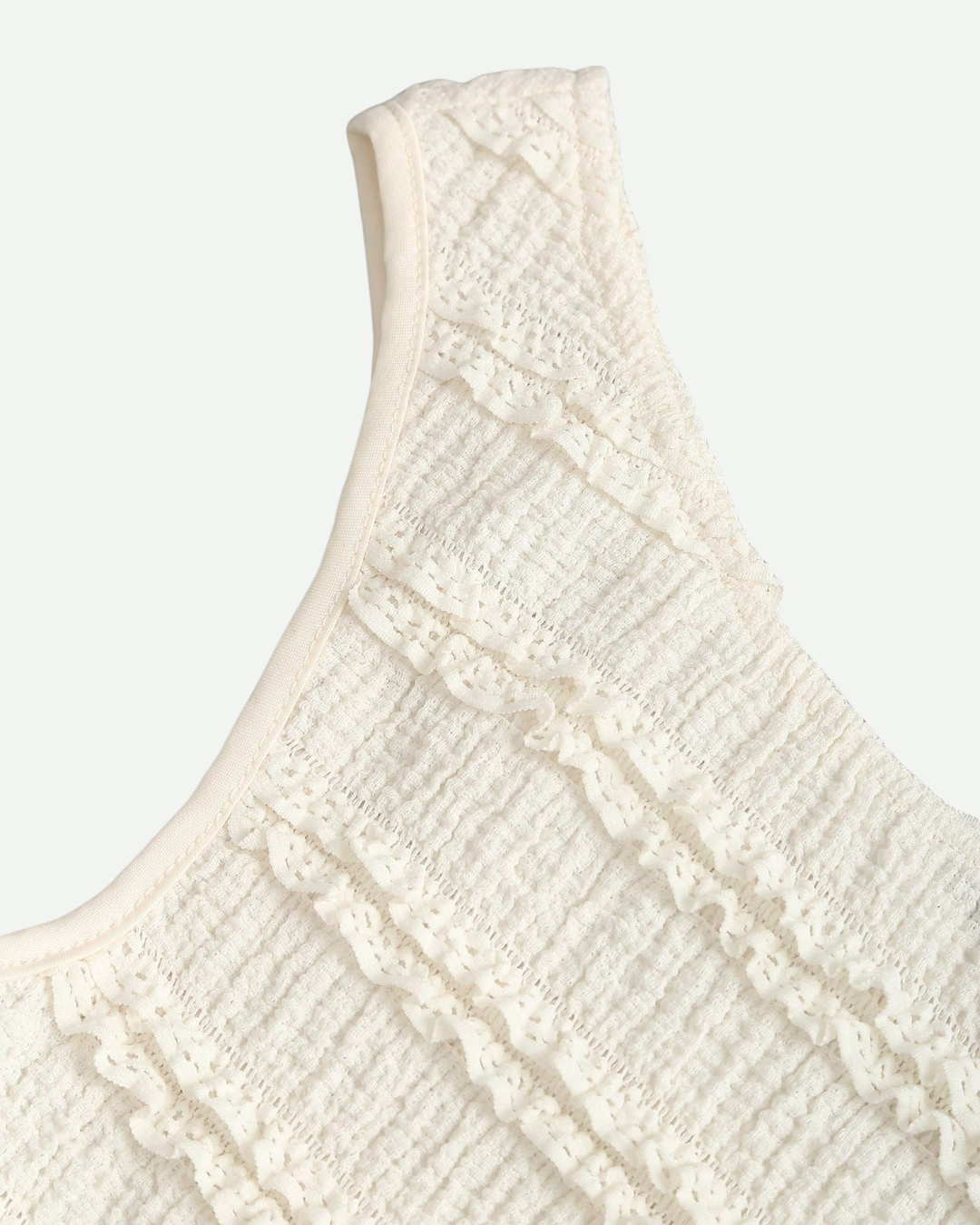 One-Shoulder Buckle Top