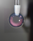 Blue-Pink Halo Contact Lenses