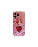 Pink Sacred Heart iPhone Case