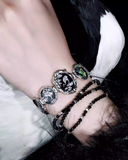 White Crane Bracelet