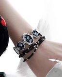 White Crane Bracelet