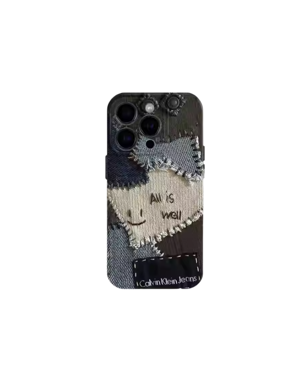 Denim Patchwork Phone Case