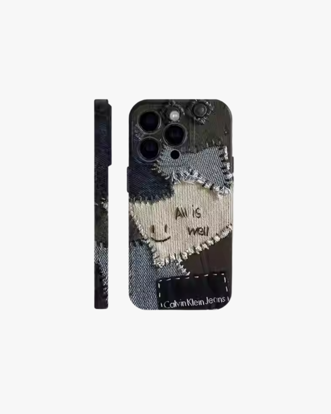 Denim Patchwork Phone Case