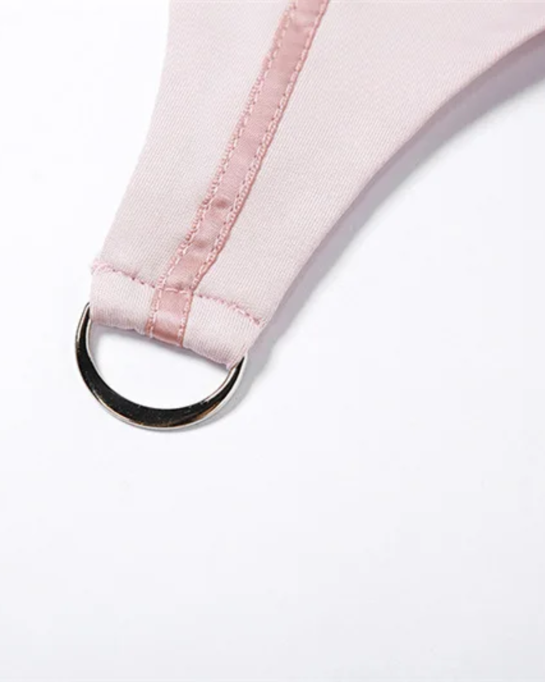 Pink Satin Corset Top