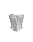 Leather Corset Top