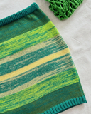 Ensemble tricoté citron vert
