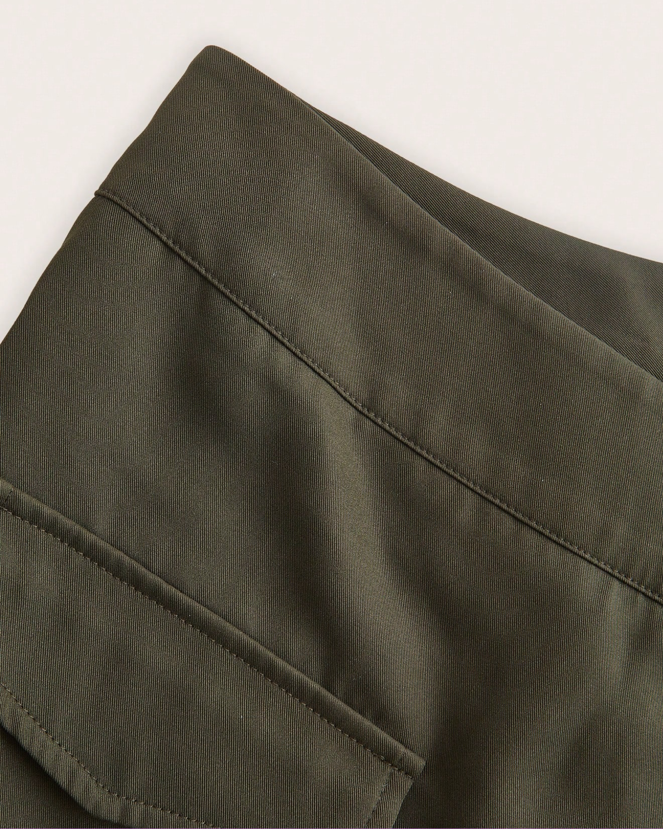 Jupe-short utilitaire à crochets