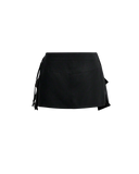 Jupe-short utilitaire à crochets