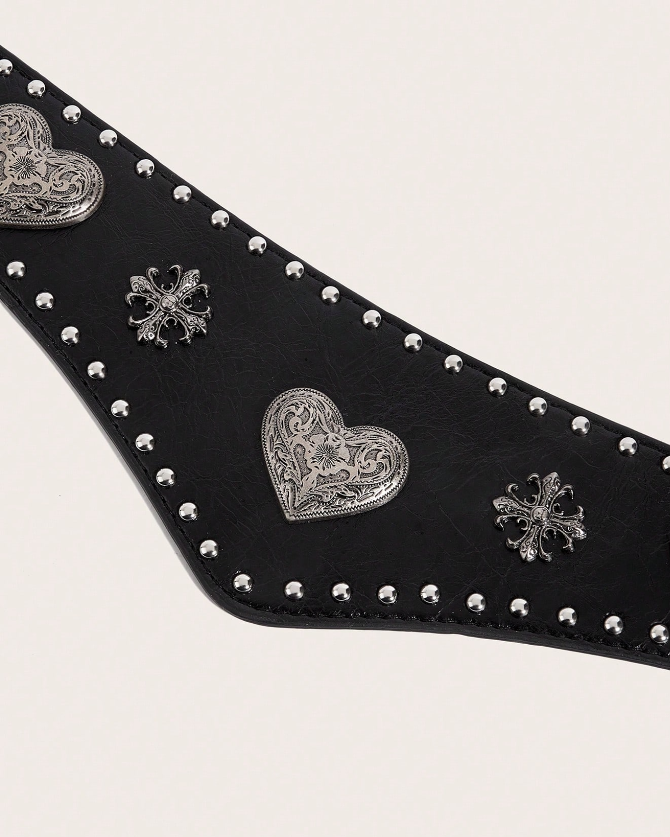 Heart Studded Belt