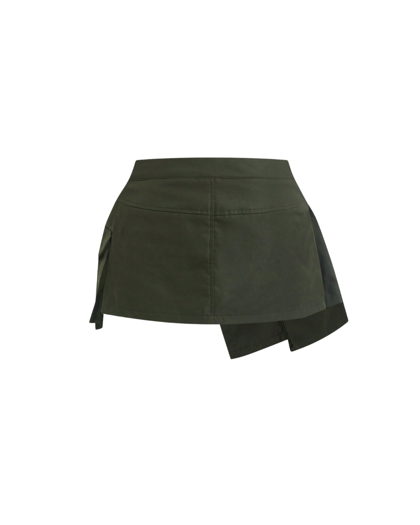 Jupe-short utilitaire à crochets
