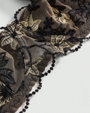 Ensemble de lingerie noir doré