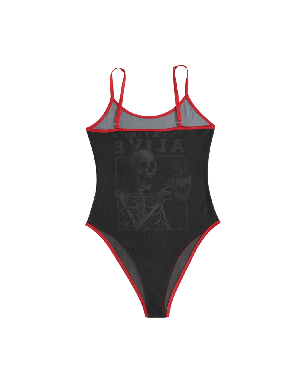 Staying Alive Mesh Bodysuit