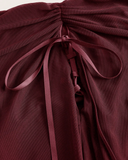 Jupe sirène en satin